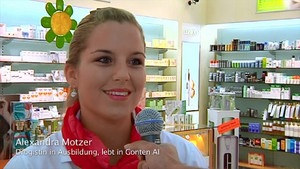 Alexandra Motzer, farmacista, Gonten, Svizzera