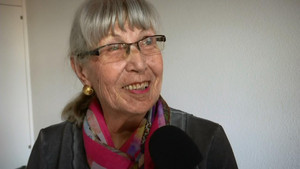 Imelda Angehrn, allevatrice di cani di Gossau, Svizzera