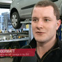 Patrick Odermatt, responsabile officina meccanica dell'MP Garage di Au, Svizzera