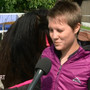 Priska Hirt, sta seguendo un corso di formazione in fisioterapia per cavalli, Svizzera
