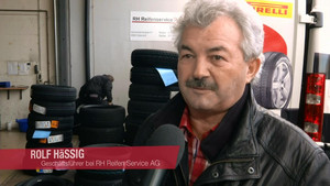 Rolf Hässig, amministratore delegato presso RH Reifen Service AG, Svizzera
